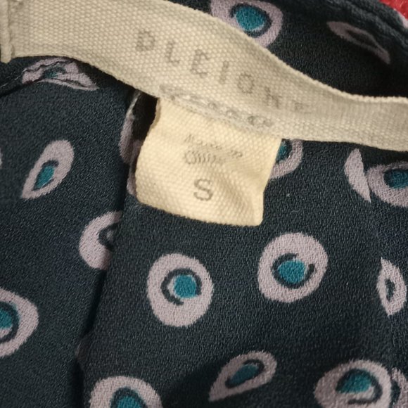 Pleione Anthropologie sleeveless cut out front zip blouse top 90s Y2K size Small - Picture 5 of 5